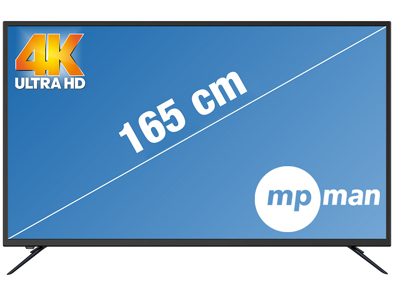 LED-Fernseher MPMAN 65''/165cm - LEDTV651SMART