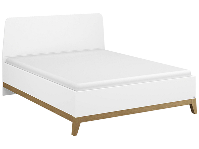 Bett CARLSSON 140x200cm weiss