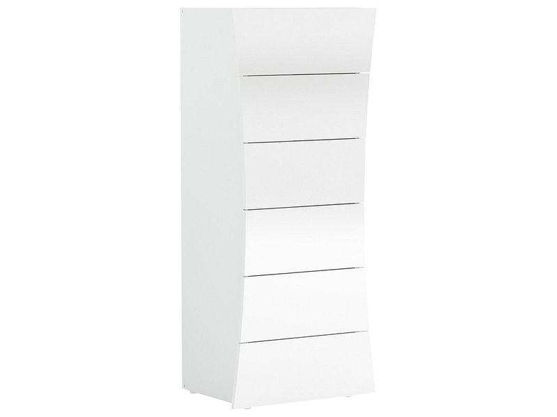 Kommode ARCO 6 Schubladen weiss