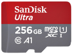 Image of Micro SDXC SANDISK 256 GB
