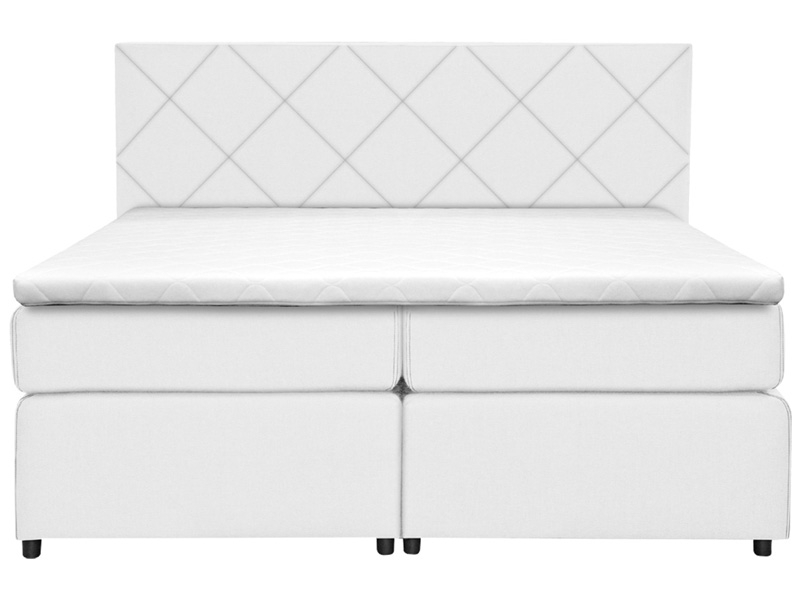 Boxspringbett BY CONFO NIGHTY DIAG II 160x200cm weiss
