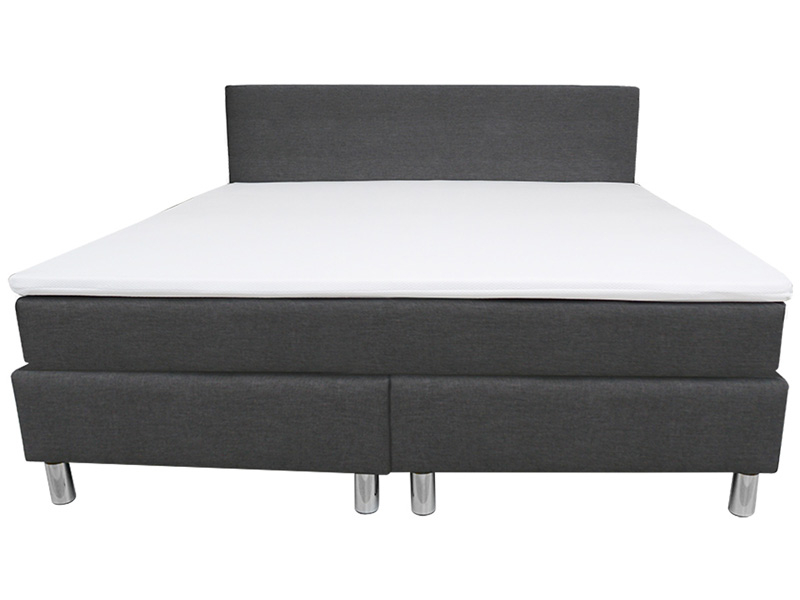 Boxspringbett BY CONFO NINA 180x200cm grau