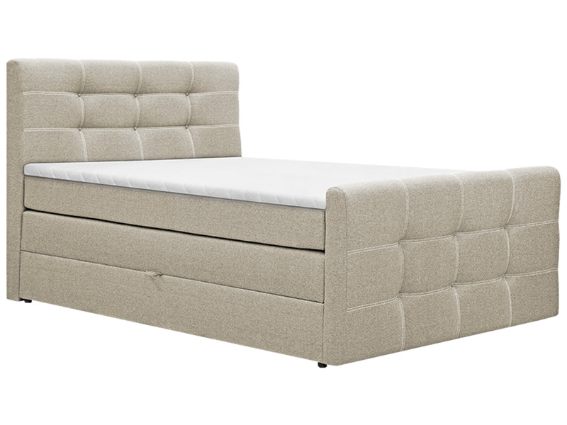 Boxspringbett BY CONFO BLING II 200x200cm beige