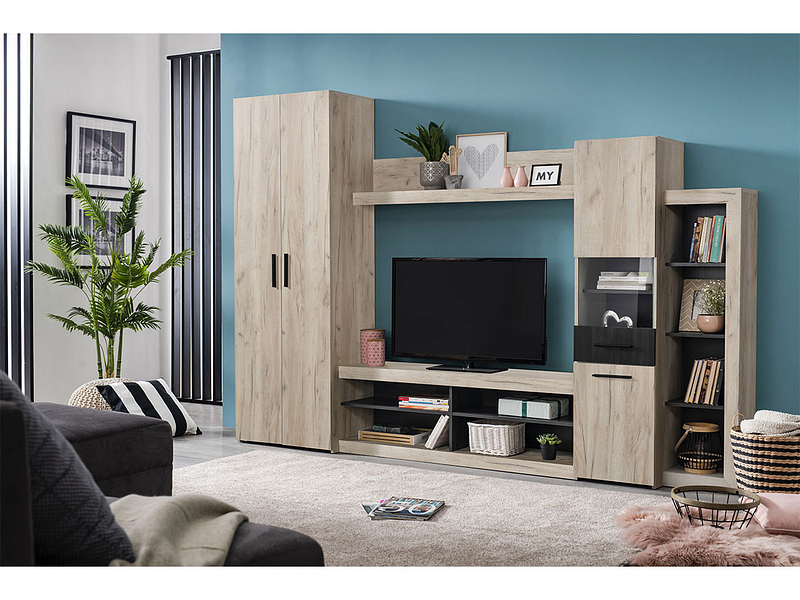 Wohnwand TARAGONA 280x41.5x193.5cm