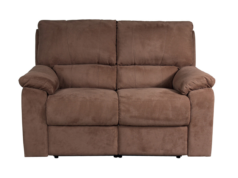2er Sofa WINTER Stoff braun