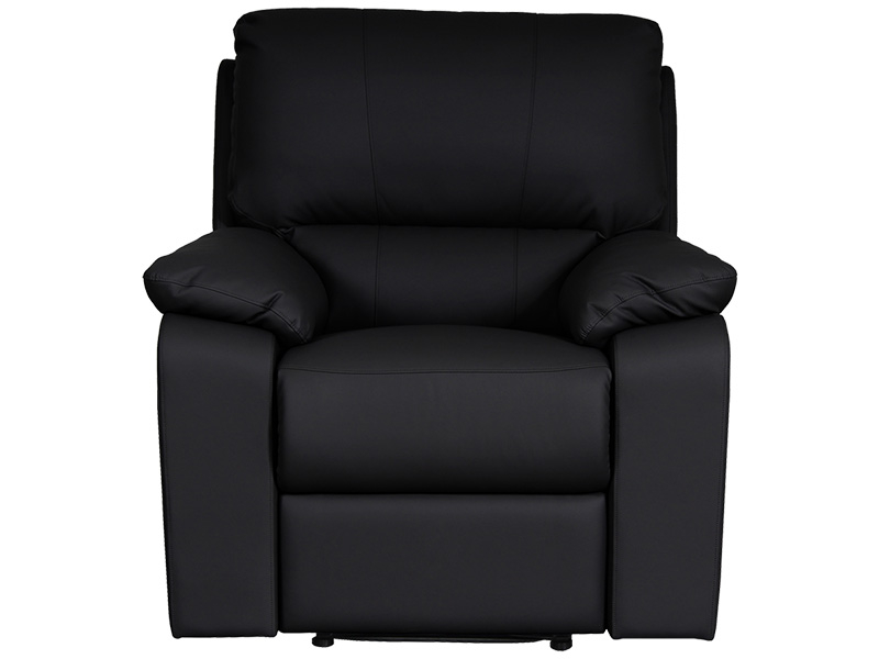 Relaxsessel WINTER Synthetisches Leder schwarz