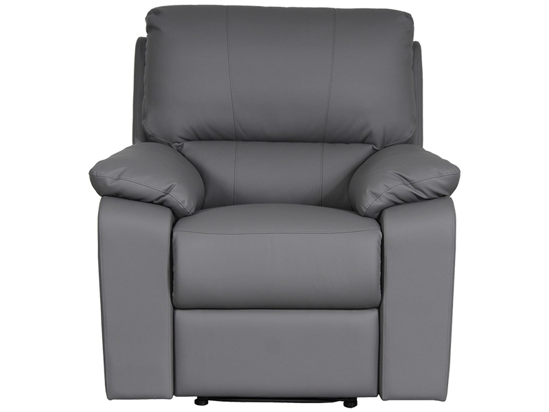 Relaxsessel WINTER Synthetisches Leder grau