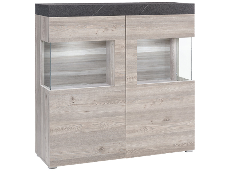 Highboard QUARTZ 126x42x120cm