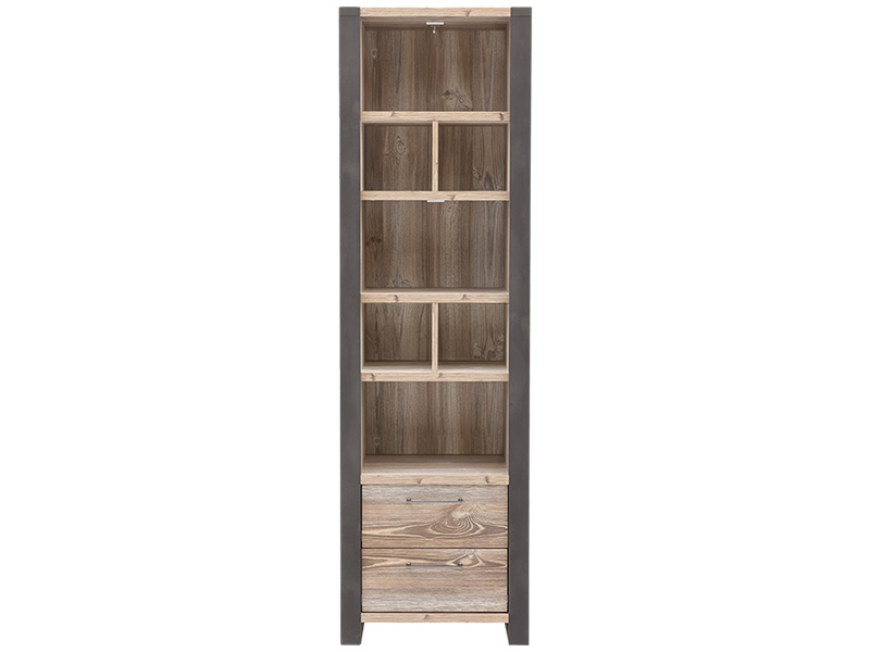 Bibliothek GO eiche 7 Fächer