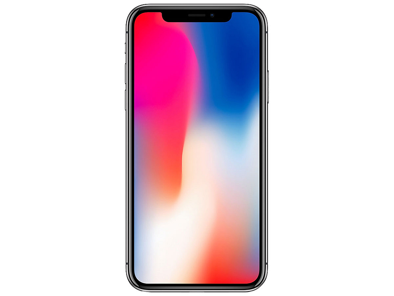 Smartphone zurückgesetzt APPLE iPhone X 64 Go 64GB grau