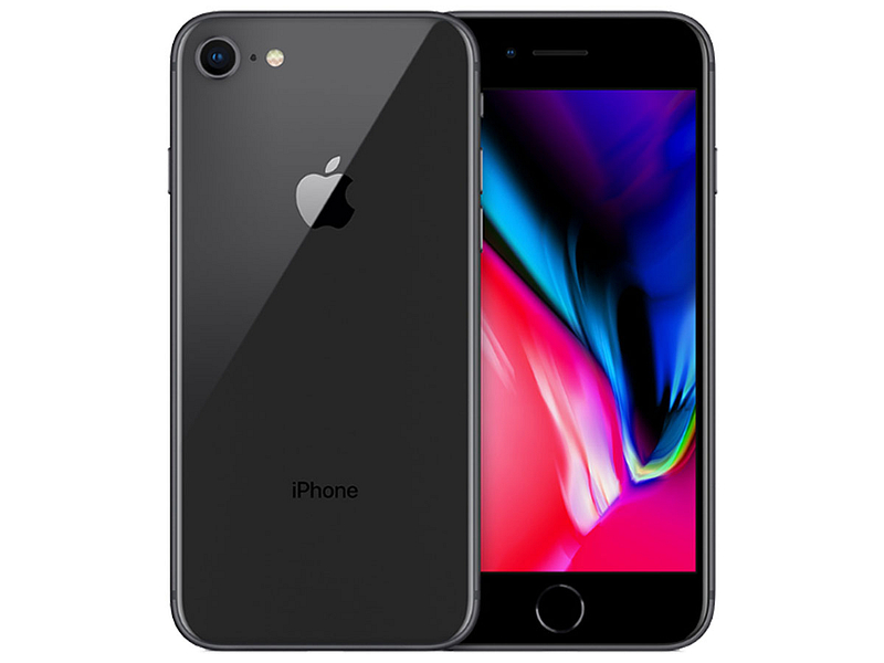 Smartphone zurückgesetzt APPLE iPhone 8 SPACE GREY 256GB dunkelgrau