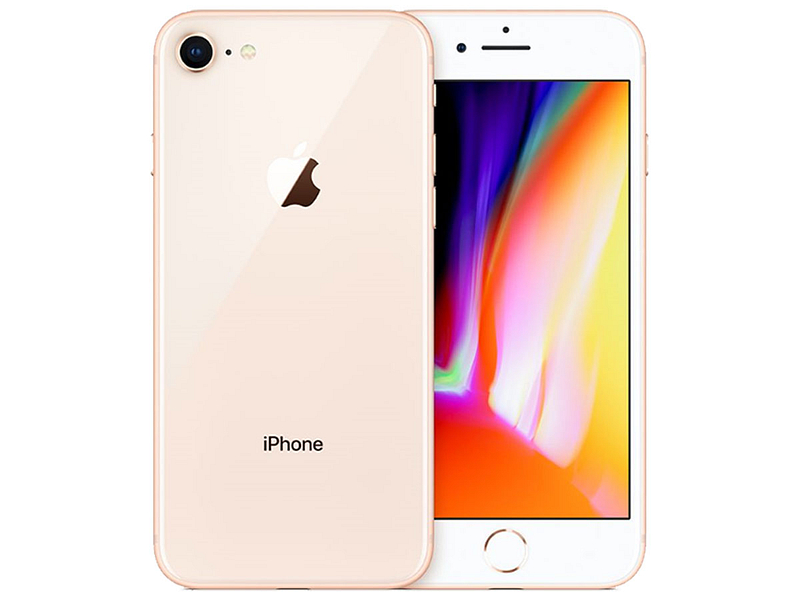 Smartphone zurückgesetzt APPLE iPhone 8 GOLD 256GB rosa