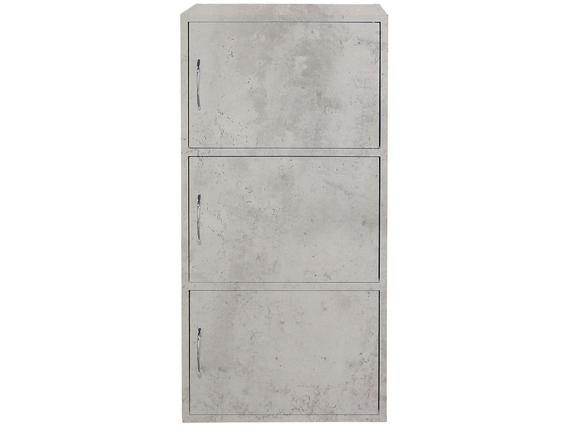 Bibliothek KIKI III beton 2 Tablare