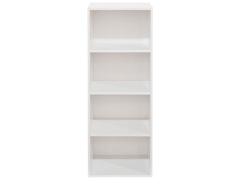 Bibliothek KIKI III weiss 4 Fächer