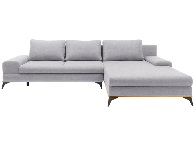 Ecksofa MANILA Stoff grau