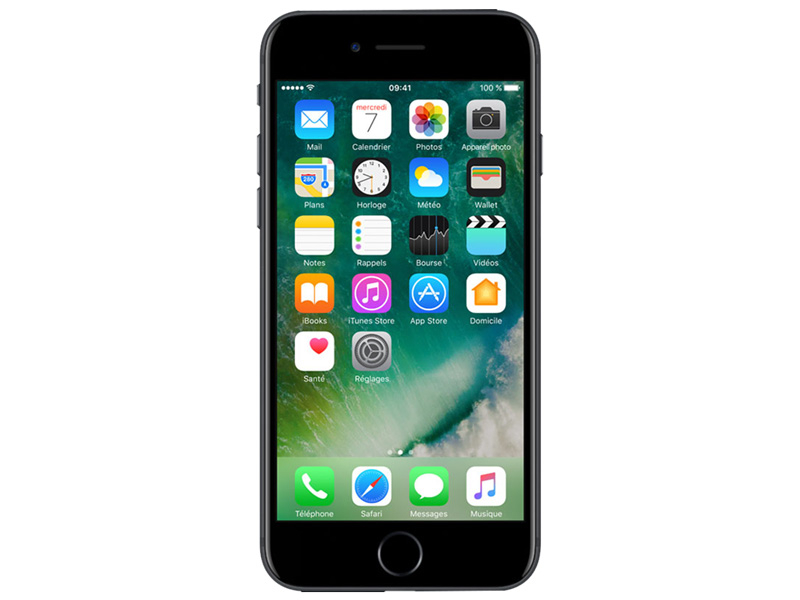 Smartphone zurückgesetzt APPLE iPhone 7 32GB black