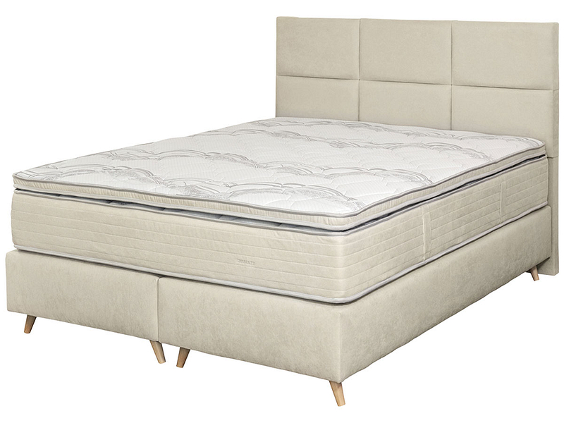 Boxspringbett BY CONFO ZERMATT 90x200cm beige