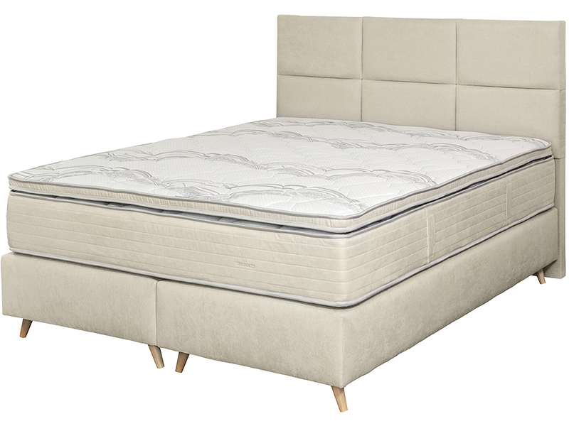 Boxspringbett BOXSPRING BY CONFO ZERMATT 180x200cm beige