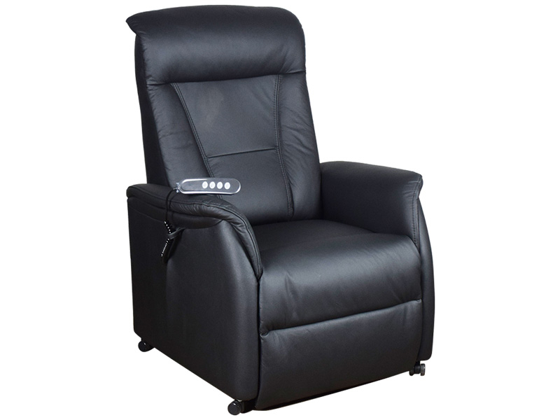 Relaxsessel VERONE RELAX Echtleder schwarz