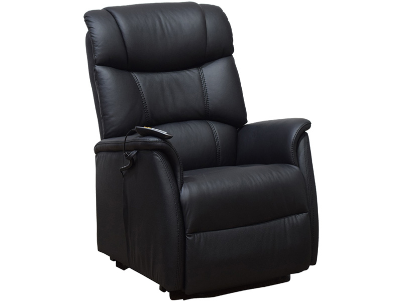 Relaxsessel MIRIAM RELAX Echtleder schwarz