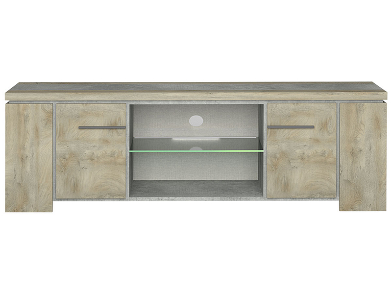 TV-Möbel NORTON beton, eiche