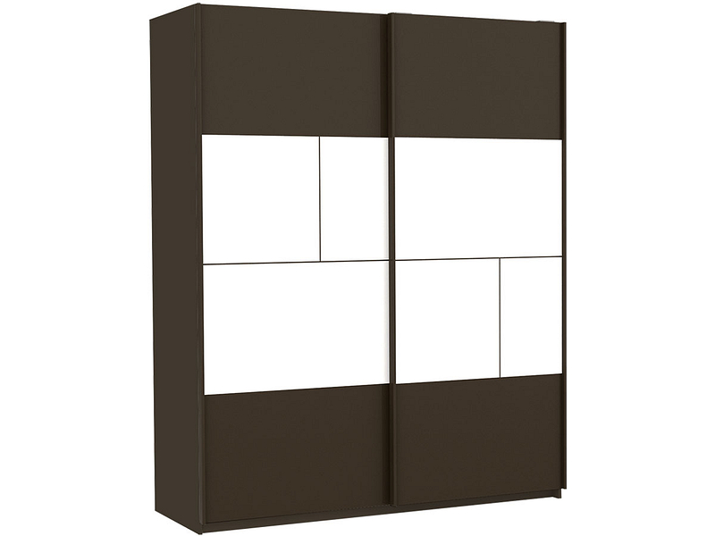 Schrank PRADO 2 Schiebetüren weiss