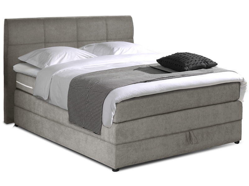 Boxspringbett ANDERMATT 140x200cm braun