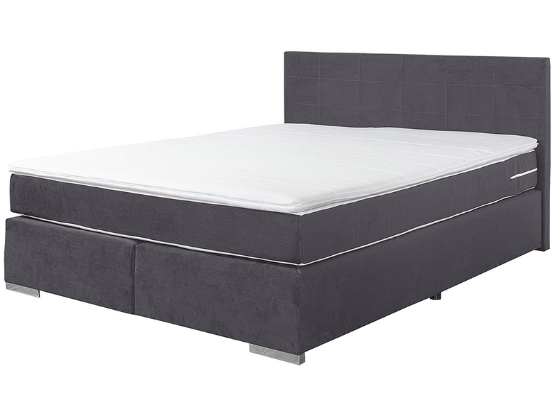 Boxspringbett AROLLA 160x200cm anthrazit