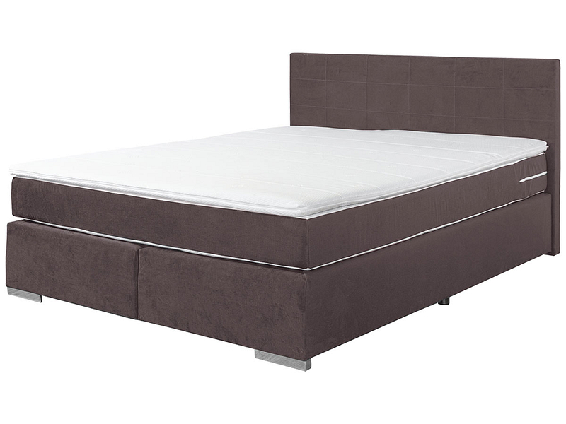 Boxspringbett AROLLA 140x200cm taupe