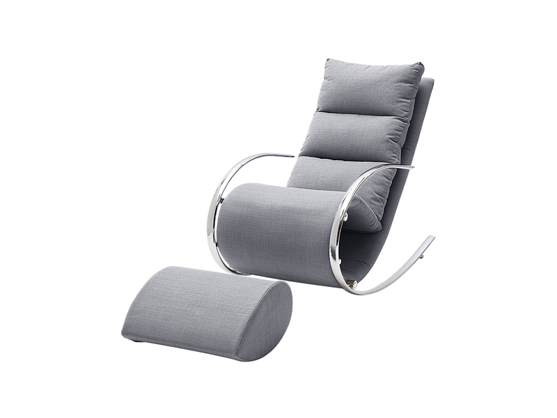 Relaxsessel YORK Stoff grau