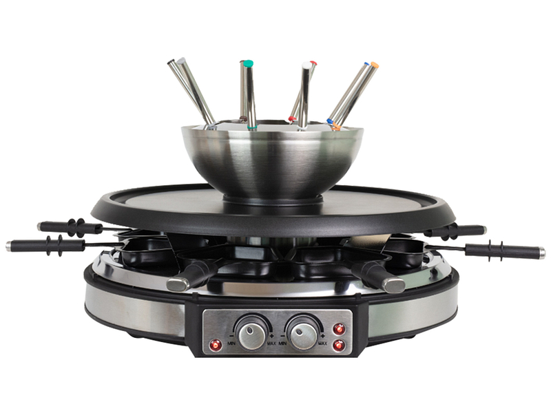 Multifunktionsraclettegrill OHMEX 8 Personen - OHM-RCL-1608POT