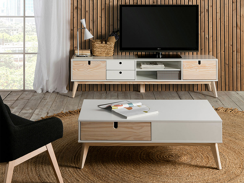 TV-Möbel KIARA weiss