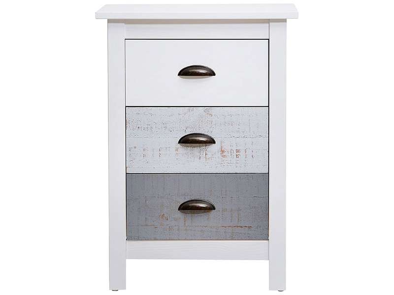 Kommode AURA 3 Schubladen weiss