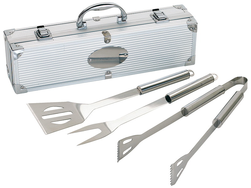 Spatule et pince acier inoxydable argenté