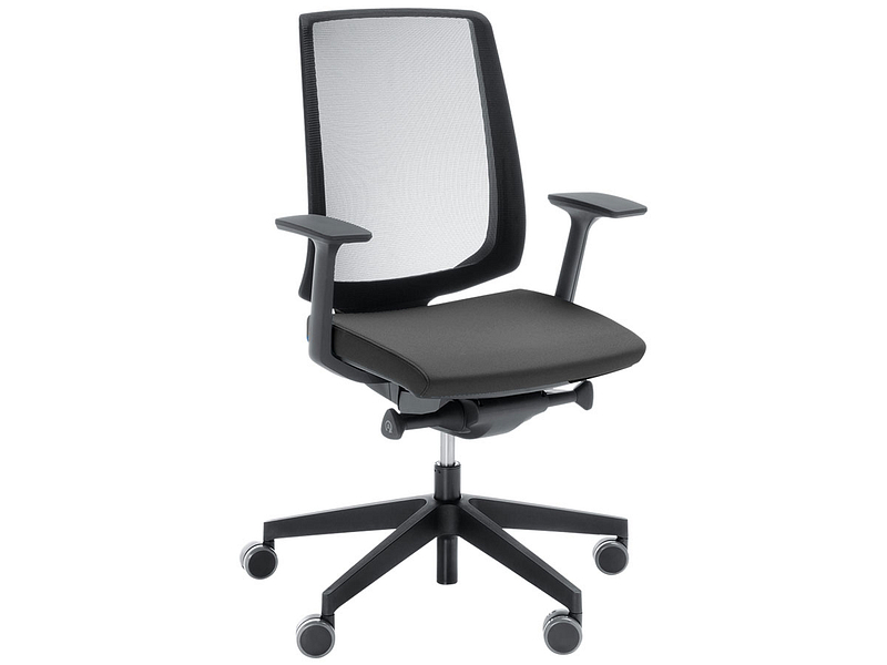 Chaise de bureau LIGHT UP noir