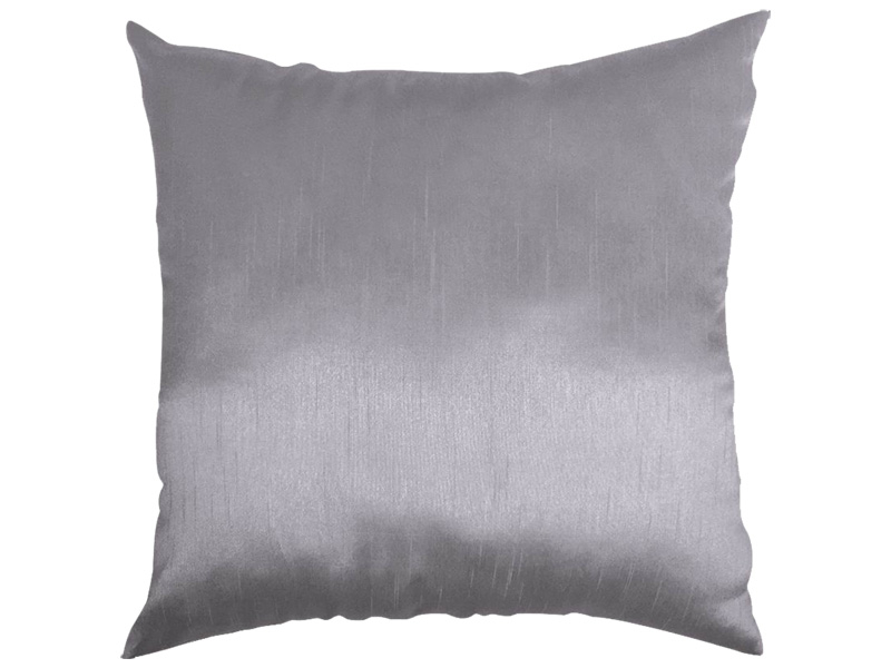 Coussin BYZANCE 40x40cm gris uni