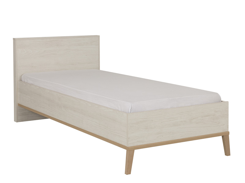 Bett ALIKA 120x200cm weiss