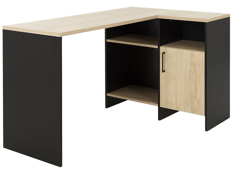 Bureau d'angle LIVERPOOL noir