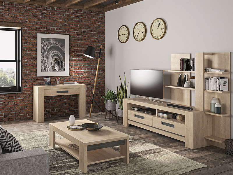 Étagère BOSTON Panneau de particules Décor
