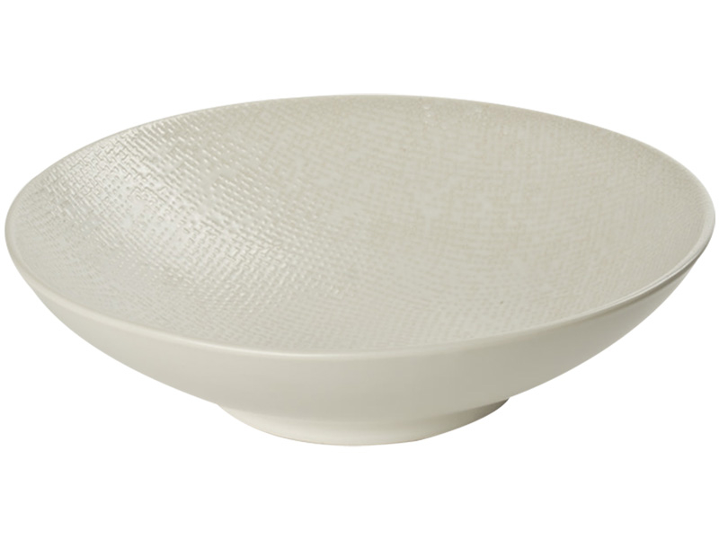 Assiette creuse VESUVIO Ø19cm céramique blanc