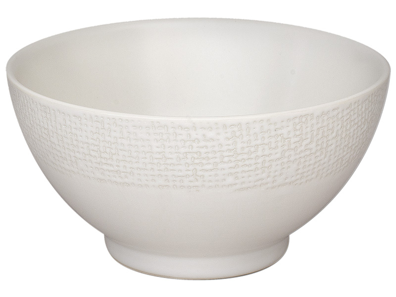 Bol VESUVIO Ø14cm céramique blanc