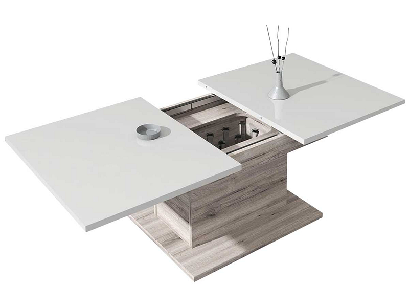 Table basse ST-TROPEZ blanc