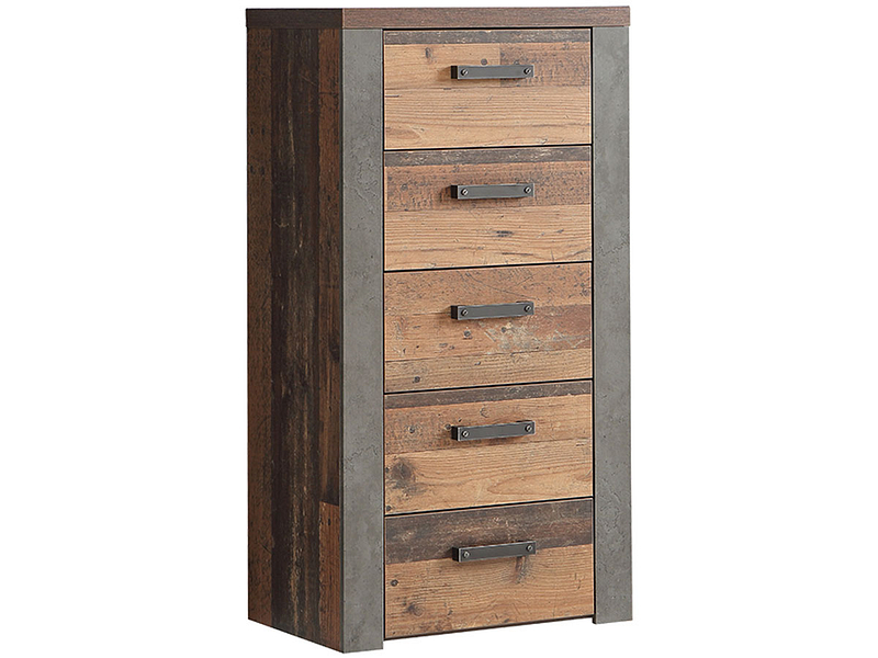 Commode OLD STYLE 5 tiroirs