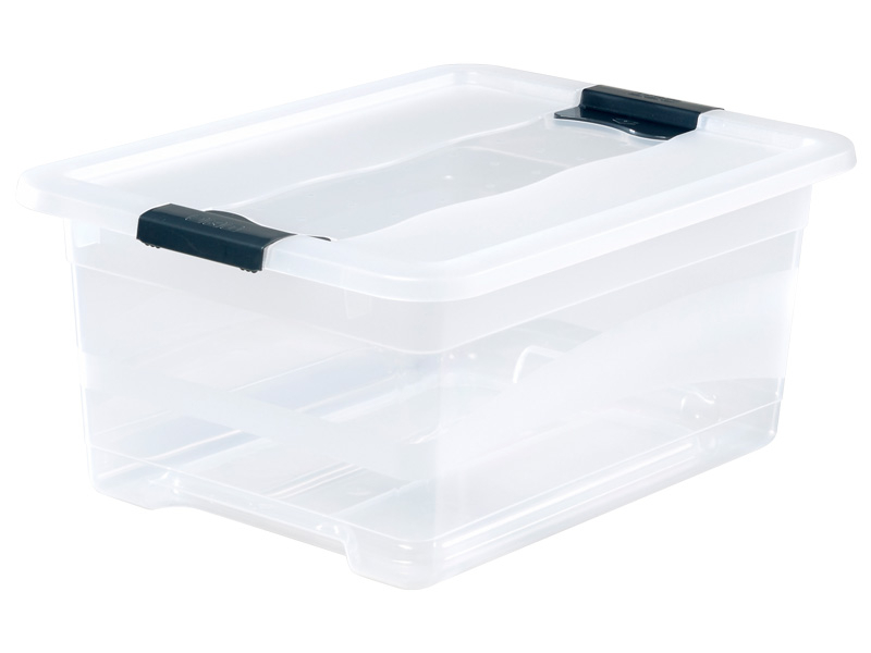 Boîte de rangement KRISTALLBOX blanc 29.5x39.5x17.5cm