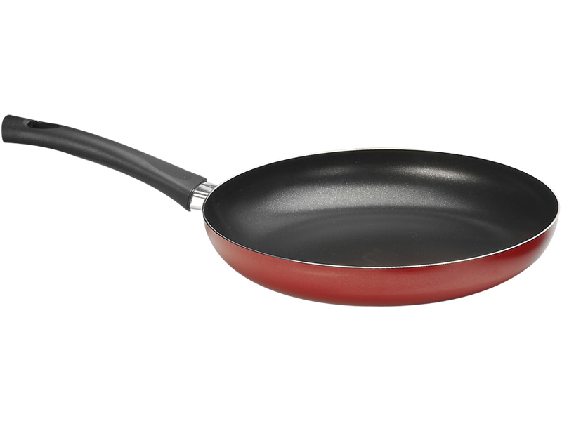 Poêle ADRIATICA Ø32cm aluminium noir,rouge