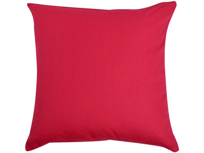 Coussin VERANO 40x40cm rose uni