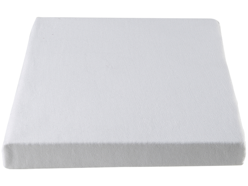 Drap-housse DH JERSEY PEIGNE 70x140cm blanc