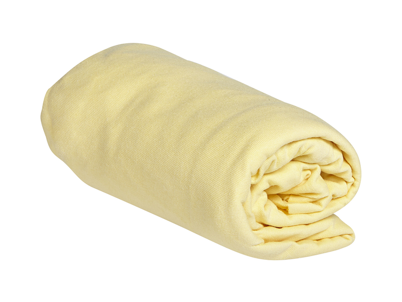 Drap-housse DH JERSEY PEIGNE 70x140cm crème