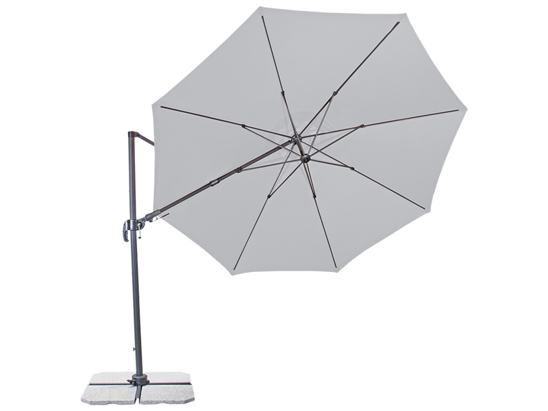 Parasol déporté RAVENNA Ø330cm