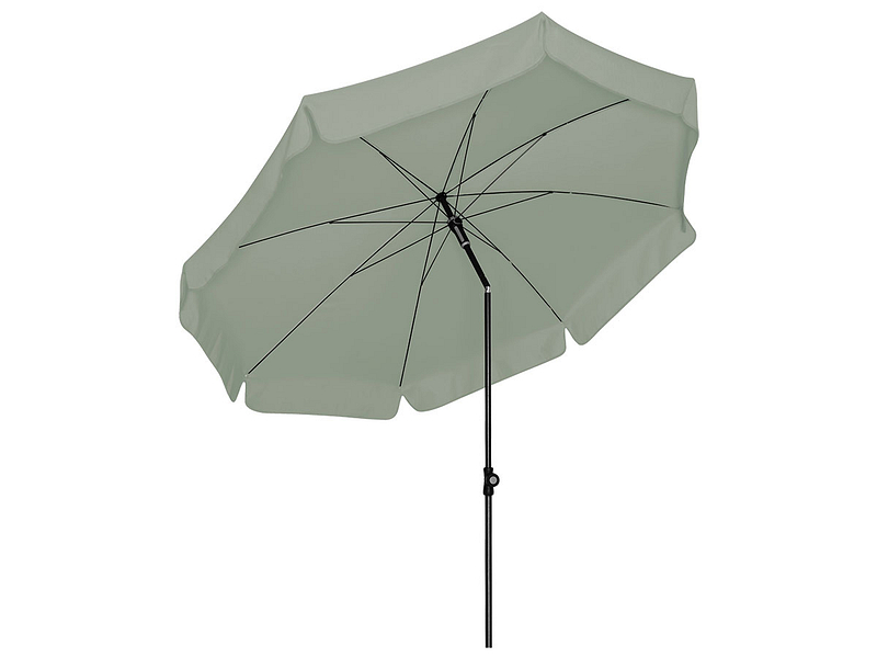 Parasol droit SUNLINE 150 NEO Ø150cm brun